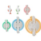 6pcs Fluff Ball Weaver Pompom Maker Diy Wool Yarn Knitting Tools Needl Cx4