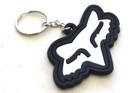 Rubber Key Chain Key Chain Ring White Dirt Bike Motorcycle Atv Quad I Kc08