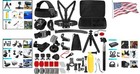 Complete Action Camera Accessory Kit For Gopro  Sj Series  And More - 50 Pieces