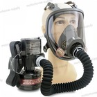 Full Face Gas Portable Electric Respirator Supplied Air Paint Spraying Chemical