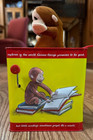 Vtg Curious George Tin Metal Jack In The Box Pop Goes The Weasel 1995 Retro Toy
