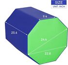 Gymnastics Mat Exercise Mat Tumbling Mat Octagonal Gymnastics Equipment Fitness