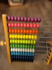 Ikea Underhalla Colorful Wooden Abacus Math Counting Colored Beads Educational