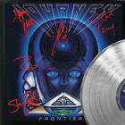 Journey Frontier Silver Lp Record Signature Display