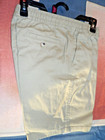 George Above The Knee Shorts Mens Small 28- 30  Pull On Shorts New Khaki 97  Cot