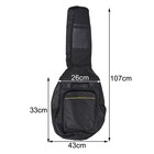 Heavy Duty Full Size Padded Protective Waterproof Acoustic Guitar Bag Carry Case