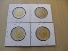 4 X Canada 2017  2 Dollar Glow In The Dark Dance Of The Spirits Toonie Coin