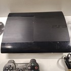 Sony Playstation 3 Console Ps3 Super Slim Bundle Game Controller   Cords Tested
