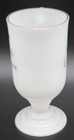 Vintage Milk Glass Irish Coffee Mug Green Shamrock Gold Rim 8oz St  Patricks Day