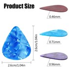 120 Pcs Guitar Picks Variety Pack 3 Thickness Of Thin Medium And Thick Color