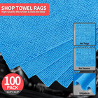 Shop Towels  100 Pack Microfiber Towels For Cars  Microfiber Cleaning Cloths  Bu