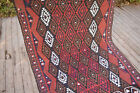 Turkish Rug 45  x65   Handwoven Van Kilim 117x167cm Wool Vintage Tribal Area Rug