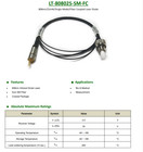 Laser Tree Single Model Fiber 808nm 25mw 5  m Fiber Coupled Laser Diode