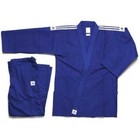 Nwt  Adidas Judo Deluxe Double Weave Blue Gi Set- Small