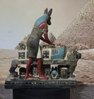 Rare Ancient Egyptian Statue Anubis God Of Mummification Egyptian Pharaonic Bc