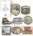 Vintage National Monuments State Parks Historical Travel Souvenir Patch Lot X 9
