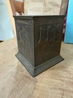 1882 Arabian Safe - Cast Iron Metal Safe Lockbox W  Original Key