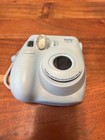 Fujifilm Instax Mini 7s Blue 60mm Lens Built-in Flash   Plus 2 Magnetic Frames