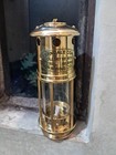 Nautical Vintage Brass Minor Oil Lamp Antique Nautical Ship Lantern Christmas