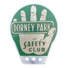 Vintage Dorney Amusement Park Allentown Pennsylvania License Plate Topper Early