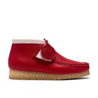 Clarks Wallabee Boot Rb Mens Red Leather 26185647