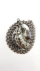 Antique Islamic Silver Kohl Bottle Amulet Pendant 57g Ethnic Ottoman Jewelry Old