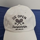 Nwt 2026 Official Us Open Tennis Championships Finals Hat White Cap Jp Morgan  4