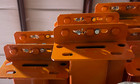 Teardrop Pallet Racking Step Beam - 99 x5 0  - Used - 1 Beam