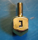 Dreidel Sevivon Solid Brass Hanukkah Gift 1 1 8  Very Heavy Spinning Top