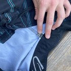 O neill Black And Green Striped Board Shorts