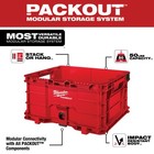 Milwaukee 48-22-8440 Packout Crate  Impact Resistant Polymer  50 Lbs Capacity