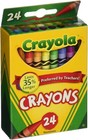 Crayola Classic Crayons 24 Colors Back To School Crayons  01 Pack  52-3024 