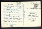 Qsl Cb Radio Card n9dko rich 1986 arrl Logo sketch Of A Vintage Aircraft  q9532 