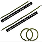 5 10 Pair Green black Elastic Boot Bands Usmc Military Blousing Straps