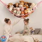 Stuffed Animal Storage Hammock Net Corner - Large Toy Hammock Net