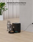 Automatic Cat Dog Feeder 2l Dry Food Dispenser Timed Auto Bowl W memory Function