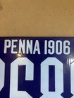 1906 Pennsylvania Porcelain License Plate Auto Tag Vintage 2688
