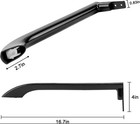 5304506471 Refrigerator Door Handle Set  black  Replaces 242059503 242059506