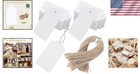 Versatile 100 Count White Kraft Gift Tags  2x4 Inch For Crafts   Weddings