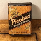 Vintage Advertising Empty Picobac Vertical Pocket Tobacco Tin Rare