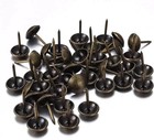 250 Pcs Upholstery Tacks  Decorative Furniture Tacks  Round Head Bronze Nails Mm
