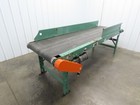 Roach 34 x 9  Slider Bed Conveyor 29  Belt  5hp 230 460v 3ph End Drive 55fpm