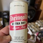 5  Rheingold Extra Dry Empty Pull Tab Top Beer Can Lot Brewery Usa