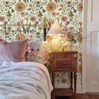 Vintage Floral Peel And Stick Wallpaper 16 9  X 118 1  Self Adhesive
