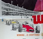 Winning indy Cars Auto Racing Original One Sheet 1969 Movie Poster Paul Newman