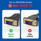 Usb To Rs232 Db9 Serial Cable Male Converter Adapter With Ftdi Chipset For Wi   