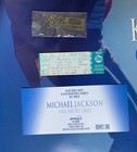 Michael Jackson One Night Only Promo Hbo Movie Poster   Concert Ticket   Dog Tag