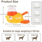 Dog Puzzle Feeder Interactive Cat Food Treat Dispenser Cartoon Duck Press Pet Oy
