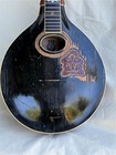 Vintage 1904 Gibson A-4 Mandolin Orville Label Black  Carved Top Project repair