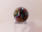 Amazing New Dazzling Handmade Fancy Swirl Art Glass Marble - 38 Mm   1-1 2  Dia 